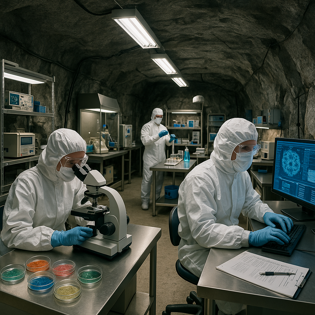 Endlagerforschung in Untertagelaboren zur sicheren Entsorgung radioaktiver Abfälle