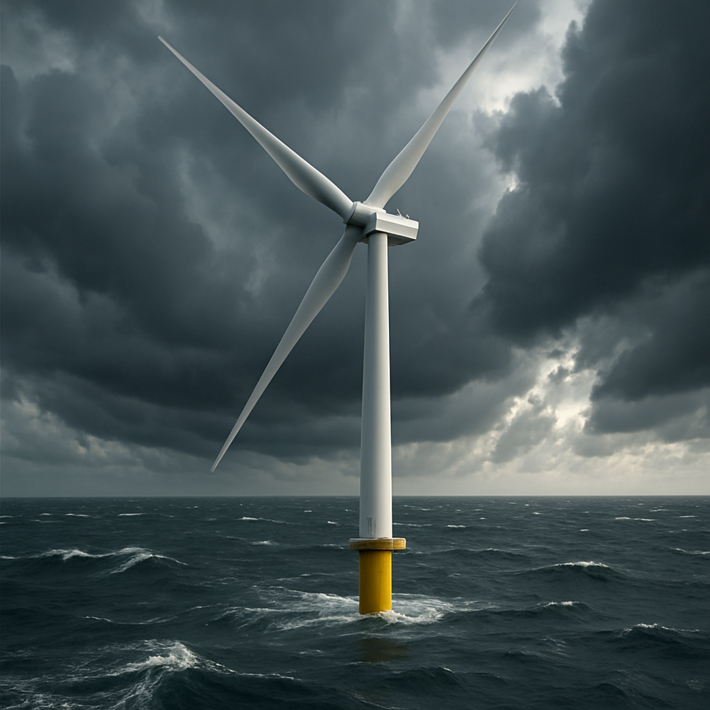 Modellierung und Prognose der Offshore-Windenergie in der Nordsee unter Berücksichtigung technischer und atmosphärischer Einflüsse