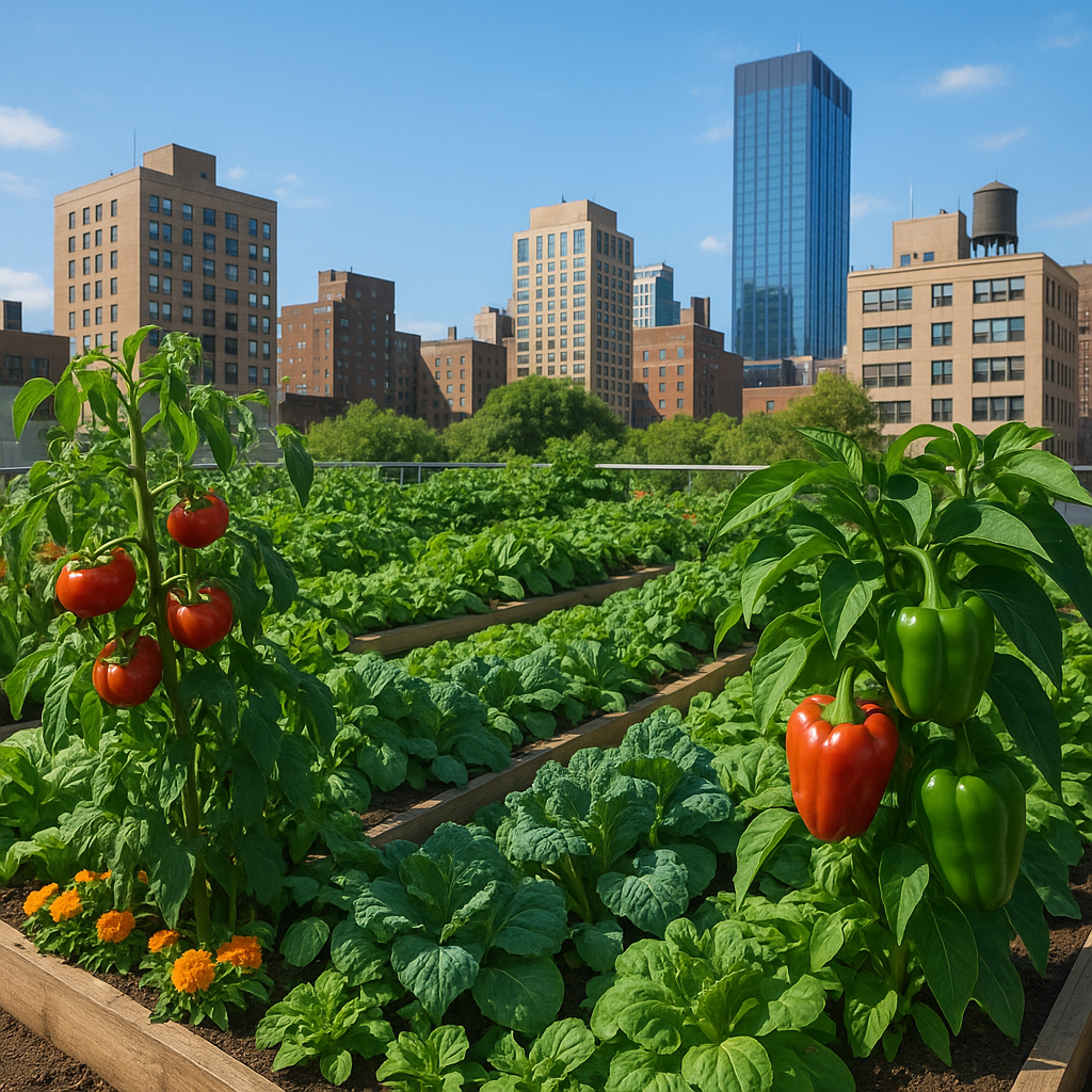 Potenzial urbaner Landwirtschaft zur Deckung von 28 Prozent des europäischen Gemüsebedarfs