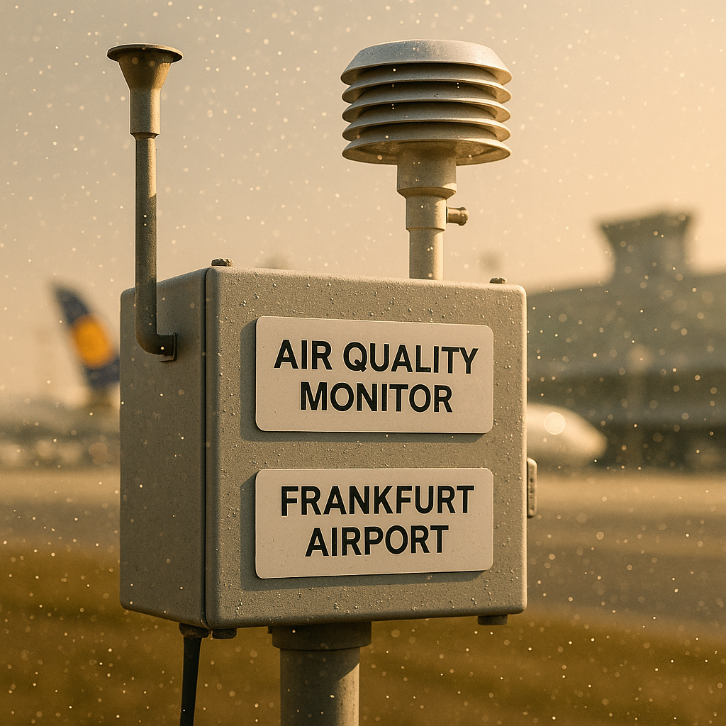Ultrafeinstaubmessungen am Frankfurter Flughafen zeigen hohe Belastung durch kleine Partikel