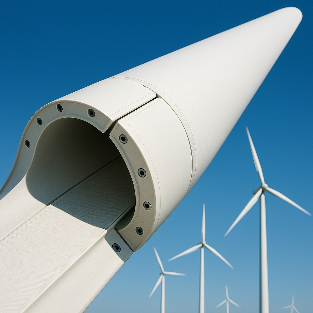 Reparaturfähige Rotorblätter für Windkraftanlagen zur Förderung nachhaltiger Kreislaufwirtschaft