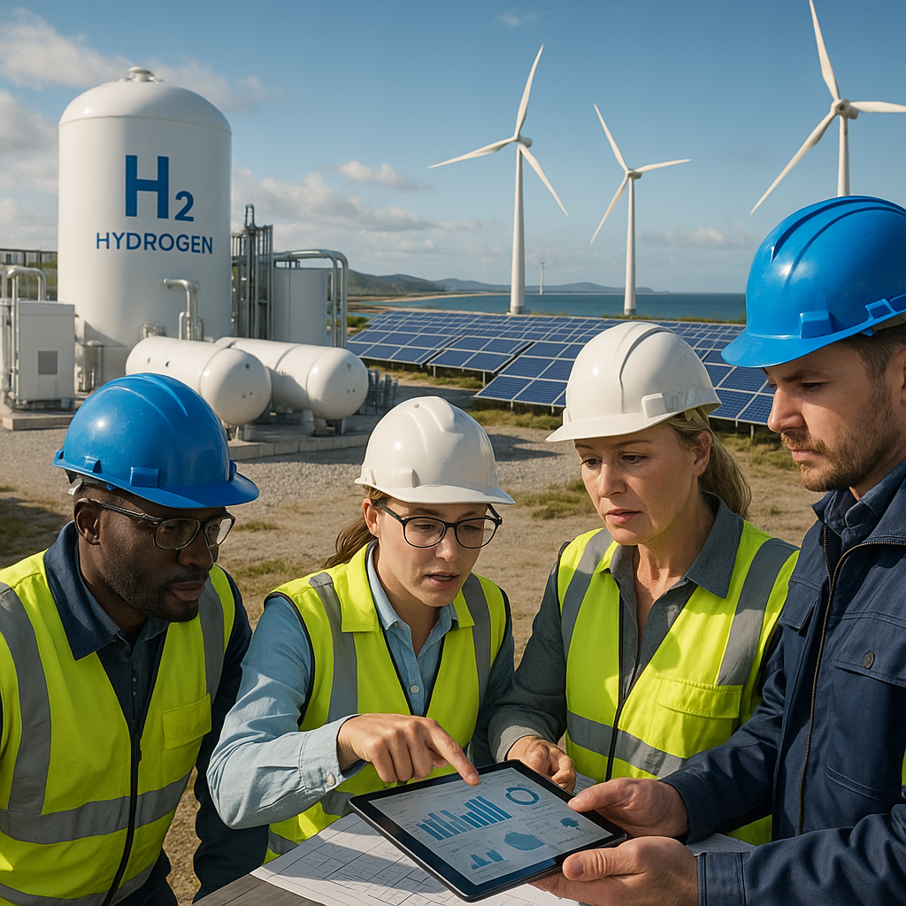 Strategische Integration geopolitischer Risiken in Wasserstoffstrategien für energieintensive Industrien