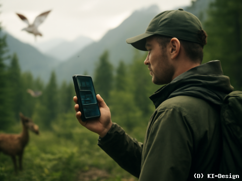 BirdNET Live App für KI-basierte Vogel- und Tierstimmerkennung ohne Internetverbindung