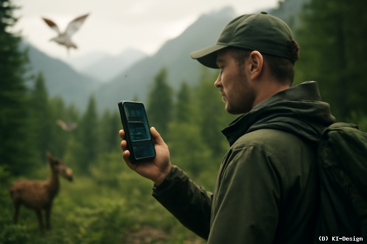 BirdNET Live App für KI-basierte Vogel- und Tierstimmerkennung ohne Internetverbindung
