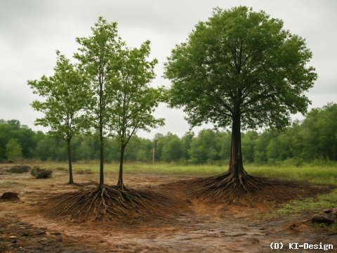 Auswahl geeigneter Baumarten zur Holzproduktion auf kontaminierten Böden und Phytostabilisierung