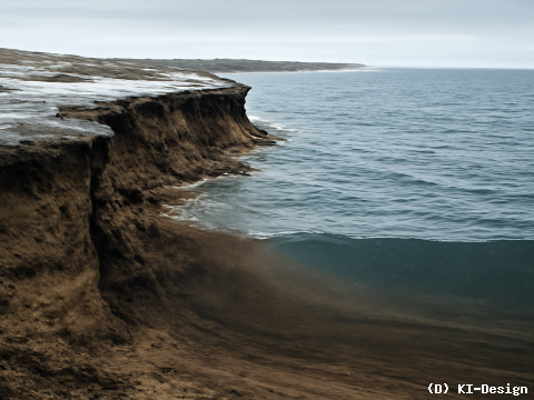 Arktischer Ozean speichert Kohlenstoff aus tauendem Permafrost im Meeresboden