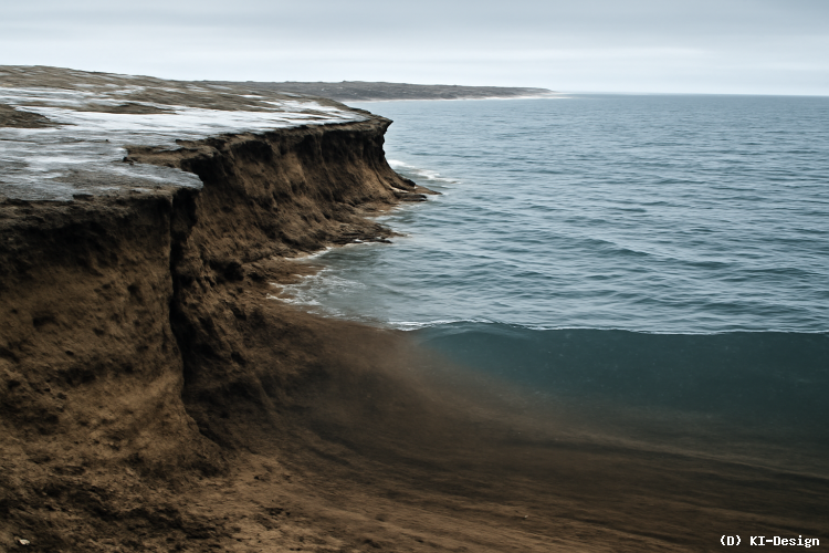 Arktischer Ozean speichert Kohlenstoff aus tauendem Permafrost im Meeresboden