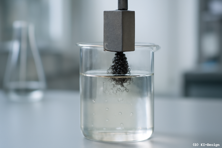 Effiziente Entfernung von PFAS und fluorhaltigem Mikroplastik aus Wasser mit magnetischen Nanopartikeln