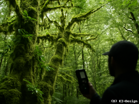 Neuer Epiphyten-Flächenindex zur verbesserten Erfassung von Waldökosystemen