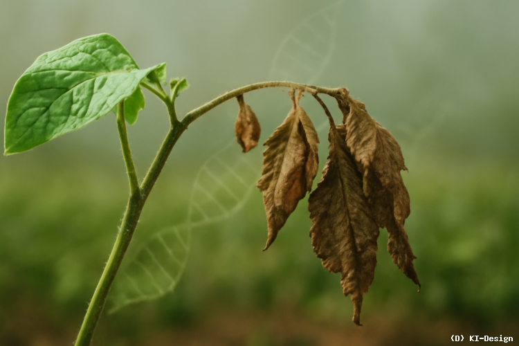Genetische Grundlagen des Blattverlusts durch den Schädlingspilz Verticillium dahliae entdeckt