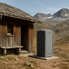 Berghütten im Alpenraum setzen auf Trockentoiletten zur Wassereinsparung und Klimaanpassung