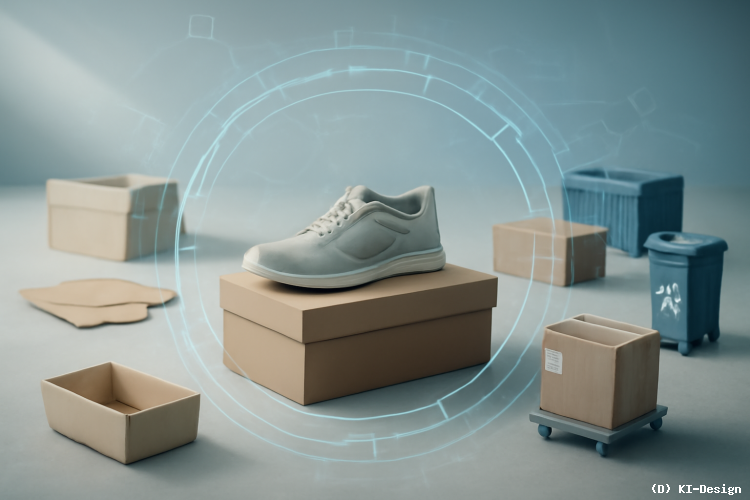 Blockchain-Technologie für nachhaltige Verpackungen in der Schuhindustrie