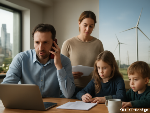 Wirtschaftliche Lage 2025 wichtiger als Klimawandel Zustimmung zur Energiewende bleibt hoch