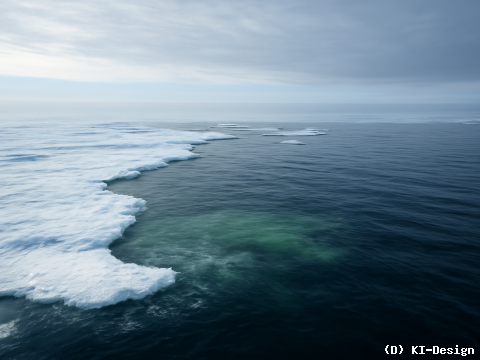 Auswirkungen mariner Hitzewellen auf die CO₂-Bindung in polaren Küstenmeeren