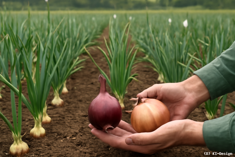 Bio-Zwiebelanbau Alte Landsorten erreichen Ertragsniveau von Hybridsorten