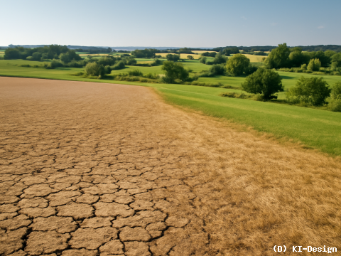 Einfluss der Landschaftsvielfalt auf die Dürretoleranz von Grünland in Deutschland