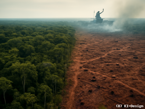 Einfluss politischer Äußerungen auf die Abholzung des Amazonas-Regenwaldes