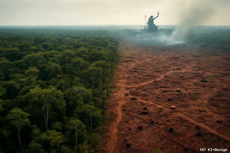 Einfluss politischer Äußerungen auf die Abholzung des Amazonas-Regenwaldes