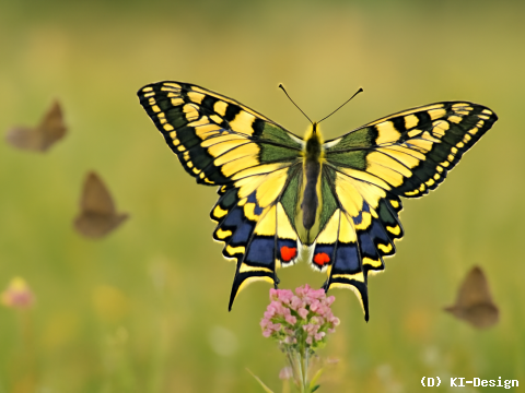 Einfluss der Attraktivität von Schmetterlingen auf Forschung und Naturschutz