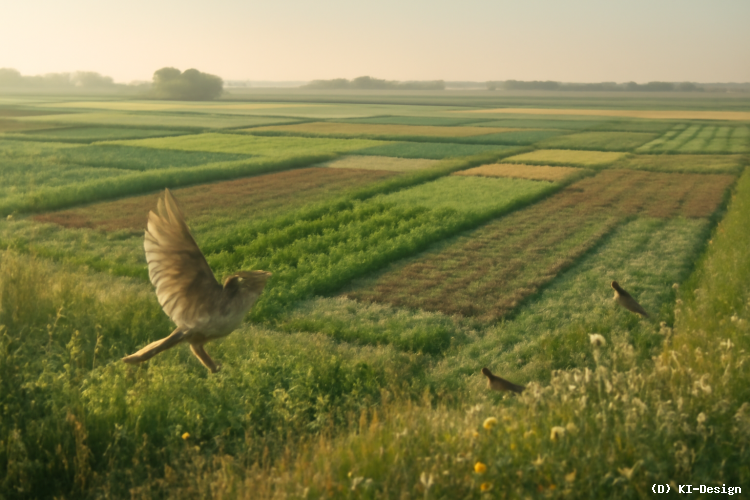 Kleinteilige Anbauflächen fördern Vogelvielfalt und nachhaltige Landwirtschaft