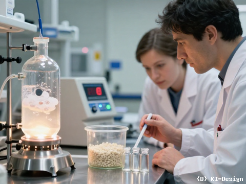 Enzymeinsatz bei hohen Temperaturen durch Schutz in porösem Polymer