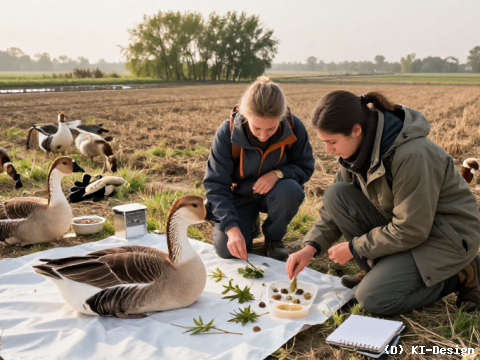 Invasive Nilgans in Deutschland Ernährung, Parasiten und ökologische Auswirkungen