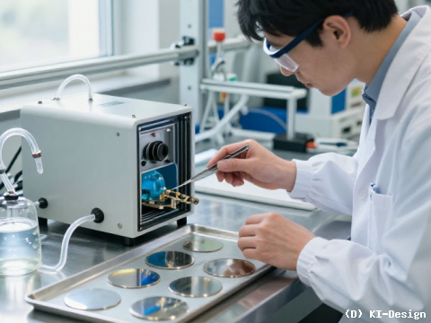 Effiziente Platinreduktion bei der PEM-Wasserelektrolyse durch optimierte Beschichtungstechnologie
