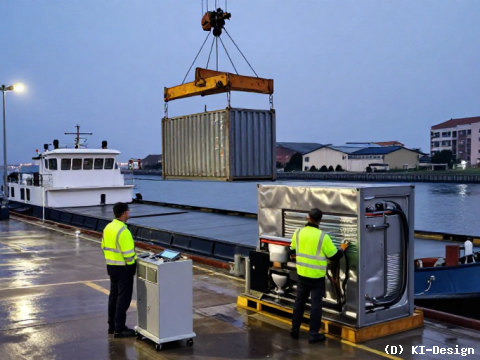 Effektive Lärmminderung und Prozessoptimierung im Binnenhafen durch Fraunhofer Forschung Effektive Lärmminderung und Prozessoptimierung im Binnenhafen durch Fraunhofer Forschung