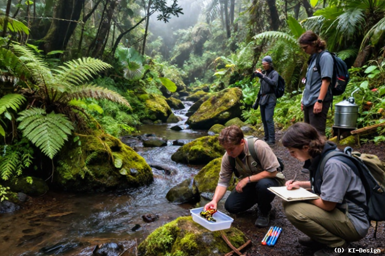 Bedrohung der Amphibienvielfalt in der Sierra Nevada de Santa Marta durch Einschleppung des Chytridpilzes
