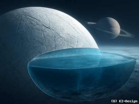 Lebensfreundliche Bedingungen auf dem Saturnmond Enceladus durch geochemische Prozesse bestätigt