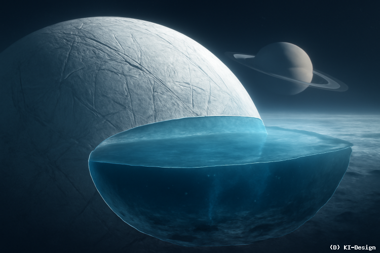 Lebensfreundliche Bedingungen auf dem Saturnmond Enceladus durch geochemische Prozesse bestätigt